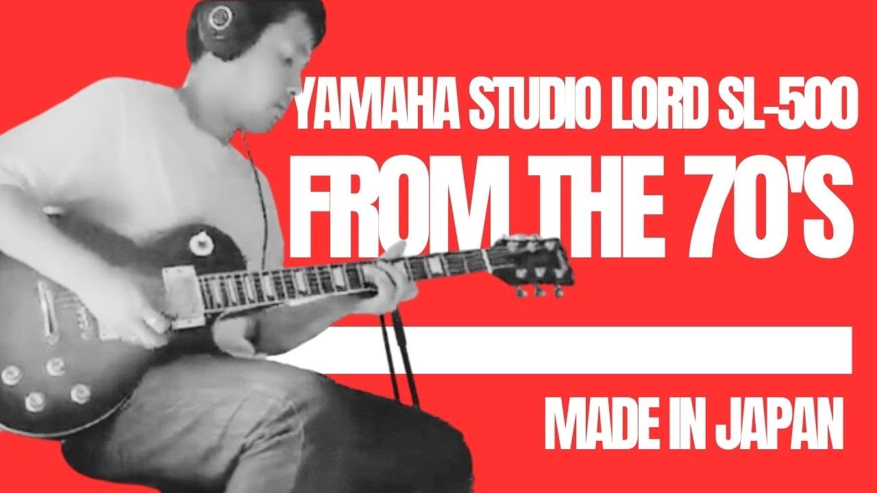 Yamaha Studio Lord SL-500 made in Japan from the 70's