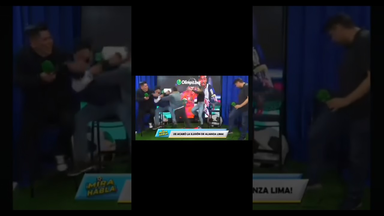 CHEVARISTO GOLPEA A SILVIO VALENCIA POR LA ELIMINACION DE ALIANZA LIMA #fyp #tendencia #viral #hoy