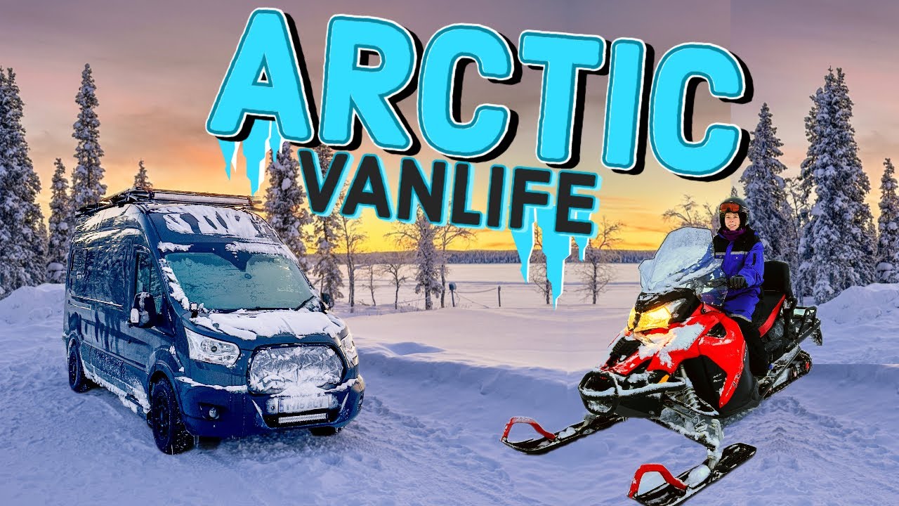Arctic Vanlife tries Snowmobiling ( it’s a lot of fun )