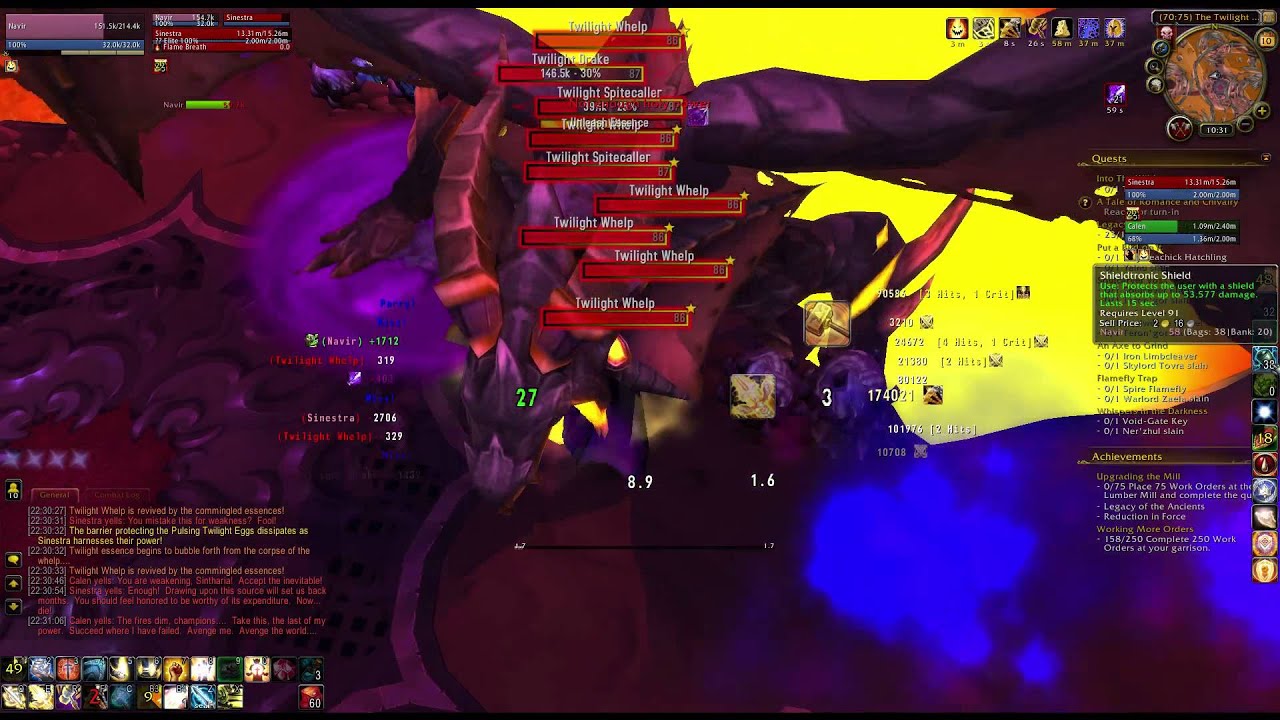 Sinestra WoW Solo Kill