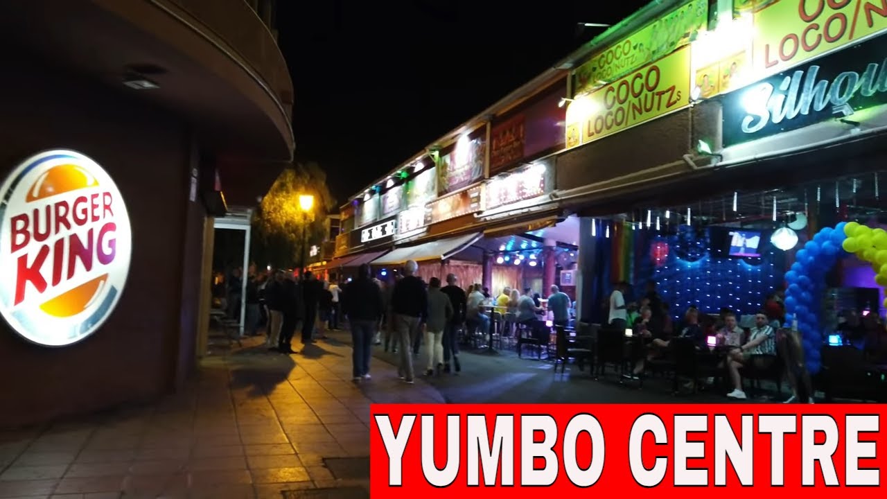 VIDA NOCTURNA YUMBO CENTRE MASPALOMAS, GRAN CANARIA🇪🇸