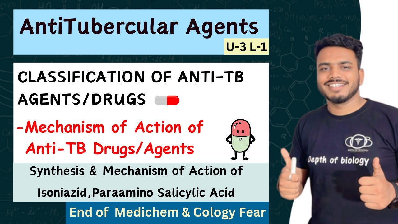 Anti Tubercular Agents || Classification of Anti Tubercular Agents | isoniazid synthesis