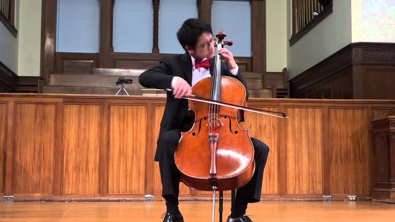 Nathan Chan: 'Cello Suite No  3 in C major (Bach)
