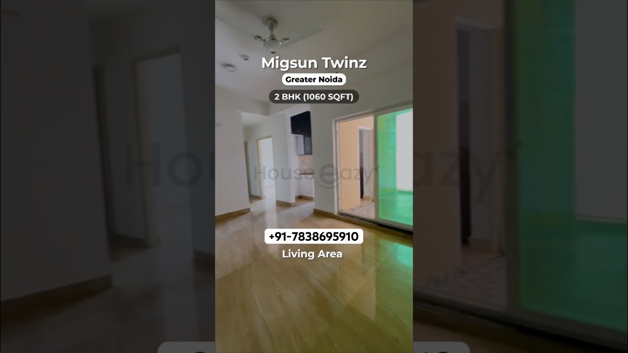 2BHK Flat for Sale in Migsun Twinz | Eta 2 Greater Noida | Affordable price