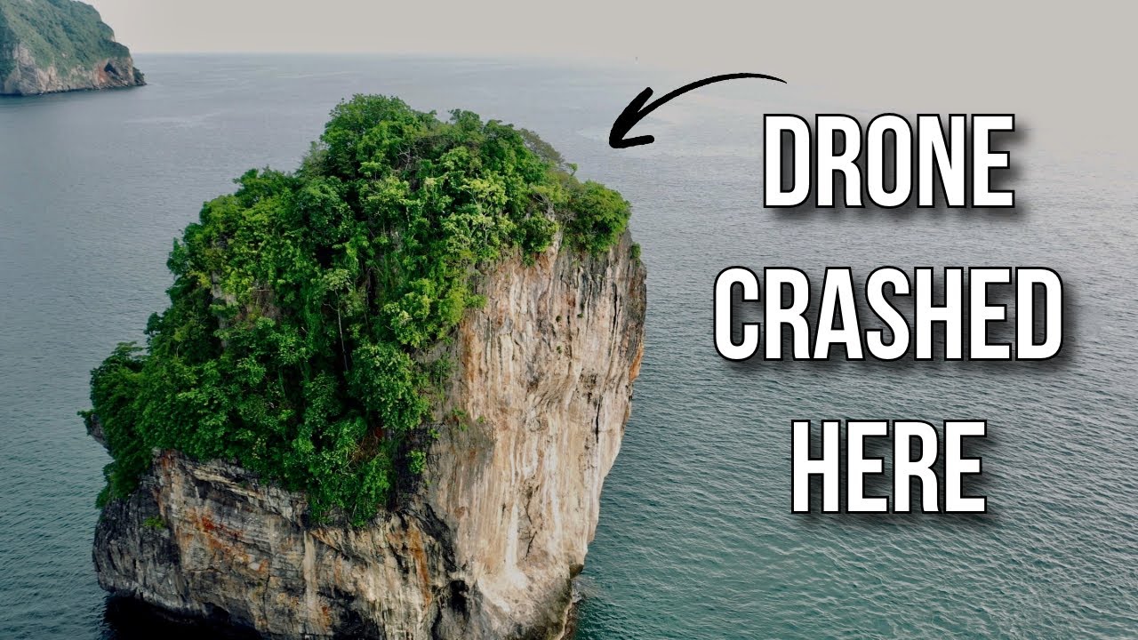 Drone Recovery Mission: Crashed DJI Mavic 2 Pro on a Tiny Island | Thailand