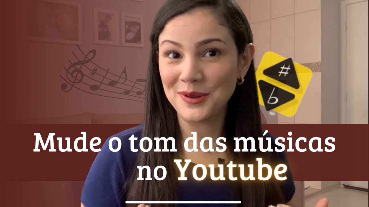 COMO ALTERAR o TOM do playback e de QUALQUER vídeo de MÚSICA no Youtube para você cantar