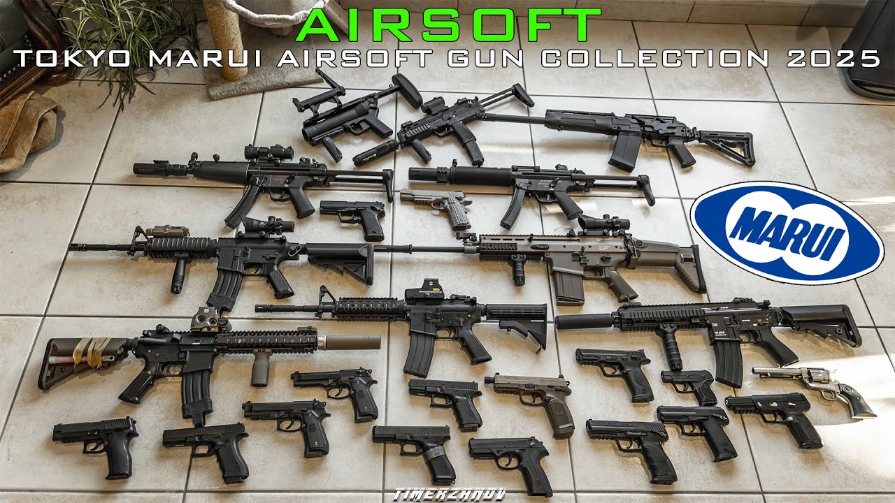 AIRSOFT - TOKYO MARUI AIRSOFT GUN COLLECTION 2025 🙌 - Présentation de ma collection ! [FR]