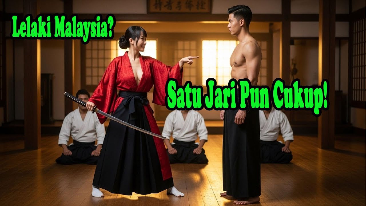 Hina Bekas Komando Malaysia, Pewaris Samurai Jepun Terima Padah Di Dojo Sendiri!