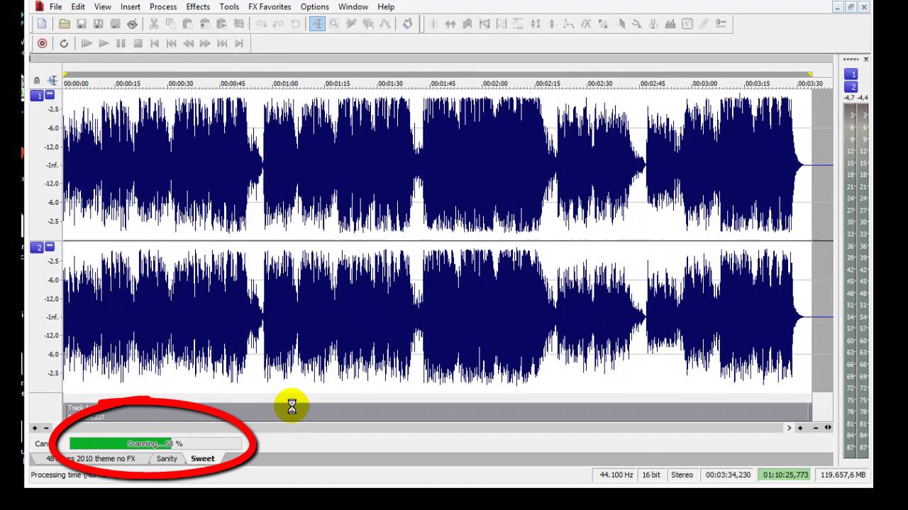 SOUNDFORGE 3- CONTROLANDO O VOLUME