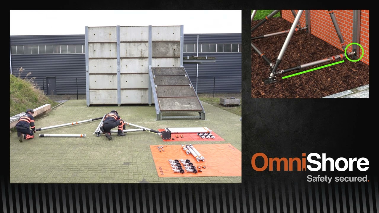 How to use OmniShore for building a raker