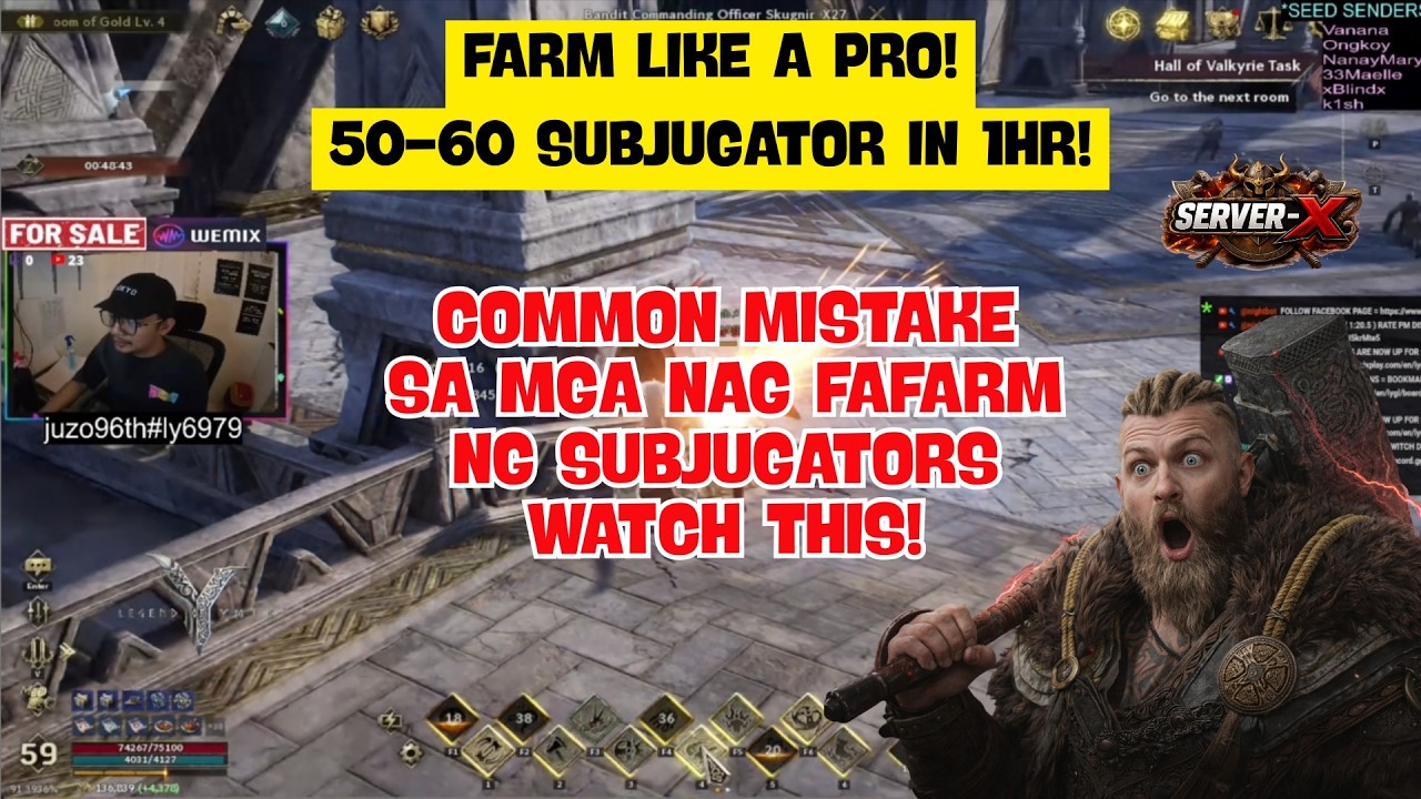 LEGEND OF YMIR : BEST F2P FARMING GUIDE FOR SUBJUGATOR'S CHEST! EXPLAINED (TAGALOG)