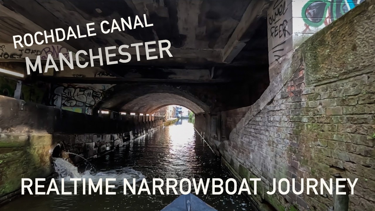 E34 || Realtime Narrowboat Journey || Manchester || Rochdale Canal