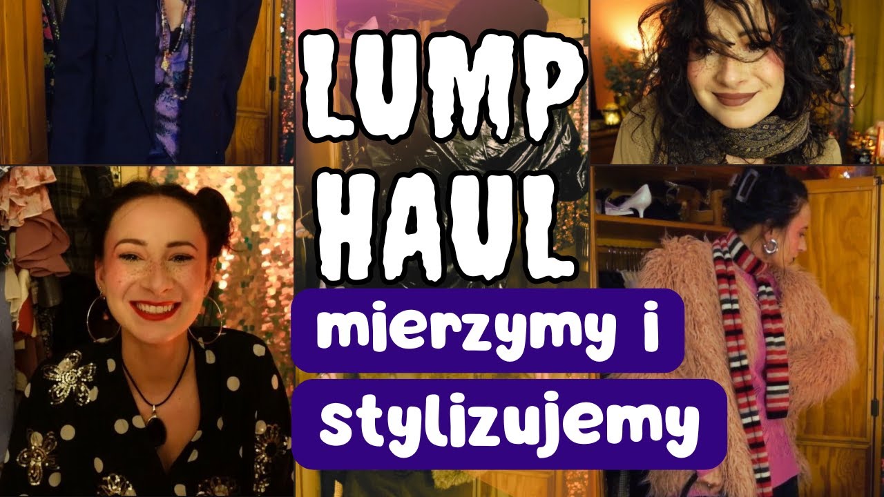 HAUL LUMPEKSOWY mierzymy i stylizujemy zakupy z lumpeksu i Vinted! Stylizacje bez nudy na jesień :)