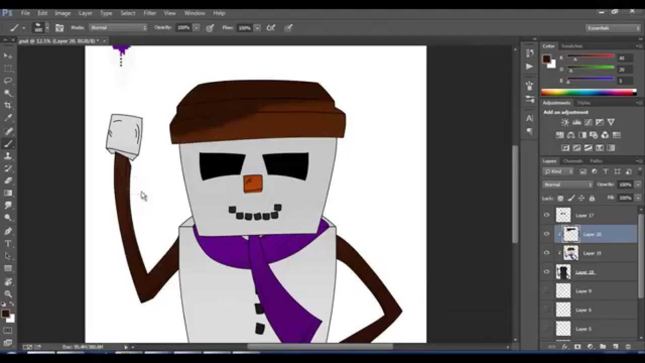 Frostbreath | Minecraft Avatar Speedart #4
