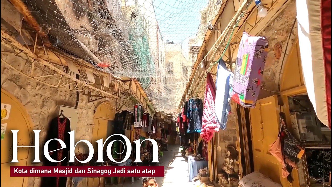 Hebron - Kota dan bangunan yang diperebutkan ( Masjid dan Kuil Yahudi jadi satu )