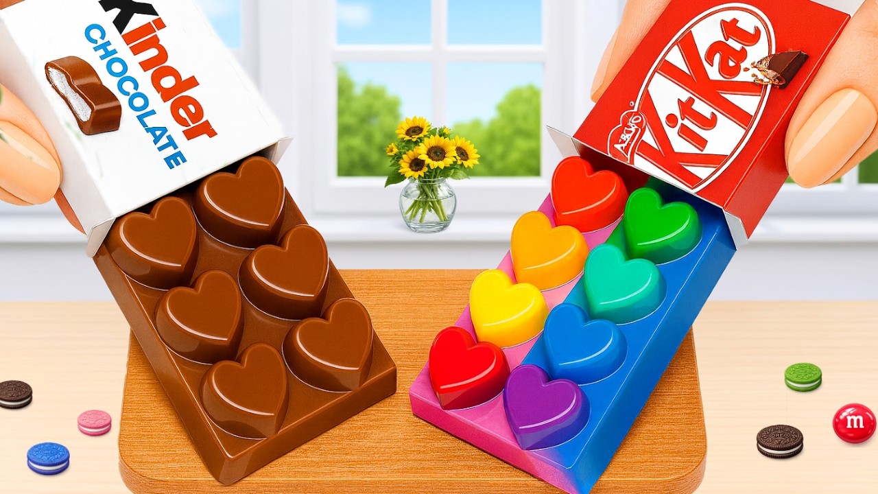 Mini Rainbow Chocolate Cake 🌈💖 Super Satisfying Mini Chocolate Decorating | Tiny Cakes World