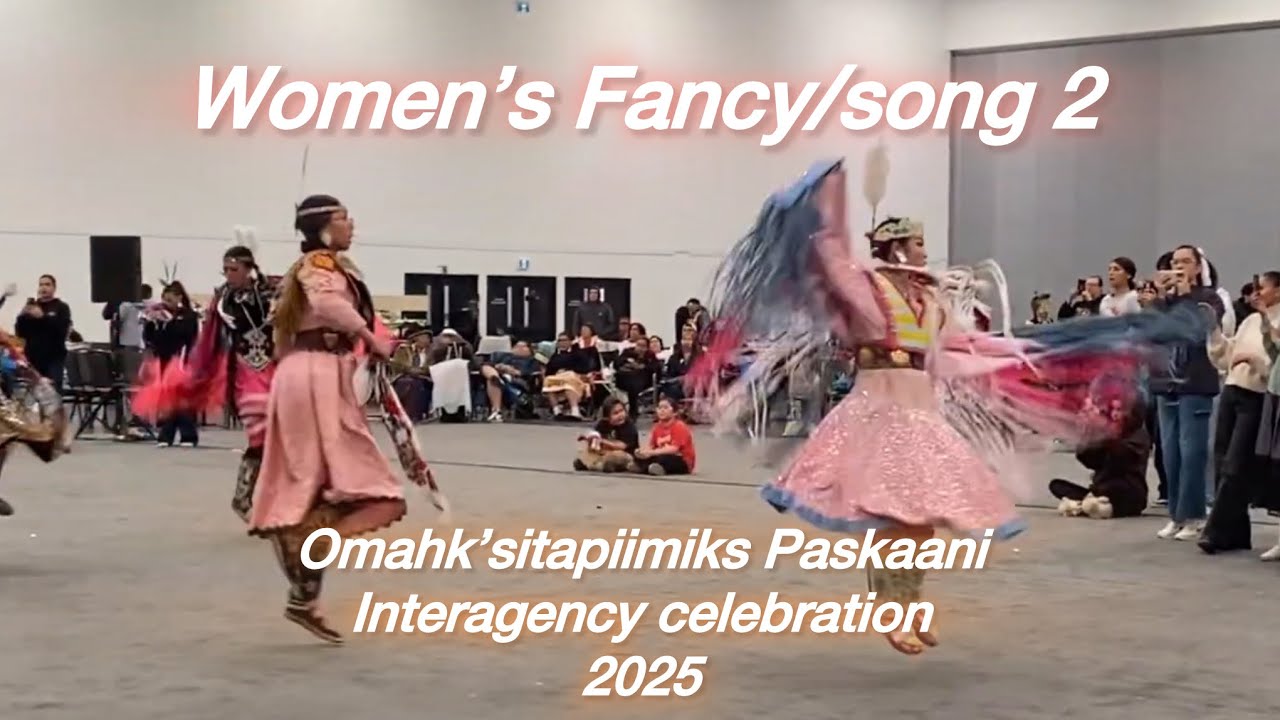 Song 2 Jr women&rsquo;s Fancy Shawl @ Lethbridge powwow 2025 