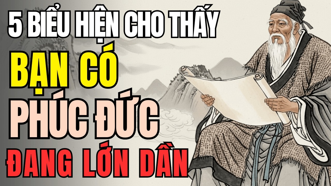 Cổ Nhân Dạy: 5 Biểu Hiện Cho Thấy Bạn Có Phúc Đức Đang Dần Lớn | Triết Lý Cuộc Sống