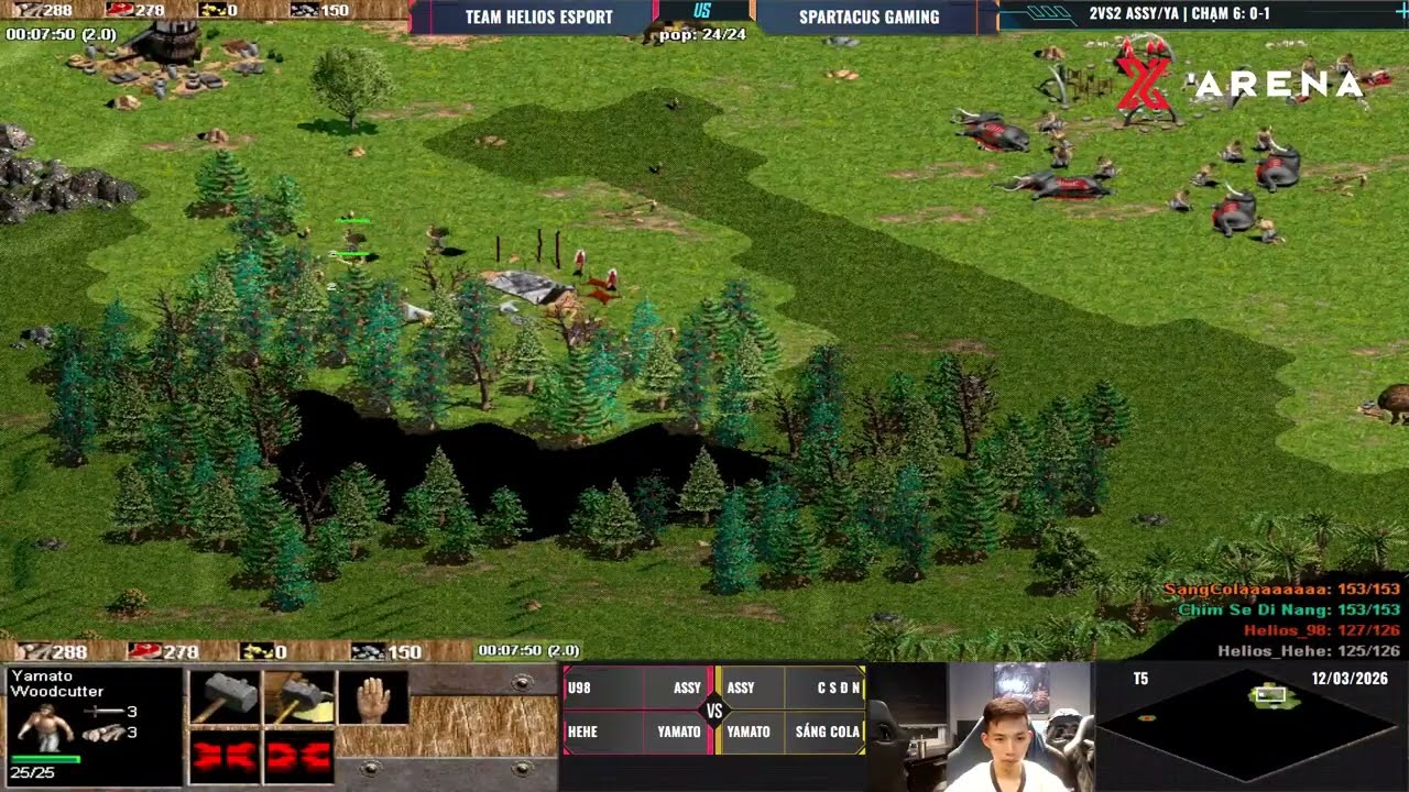 U98 + HEHE vs CSDN + Sáng Cola 22 AssyYa Chạm 6