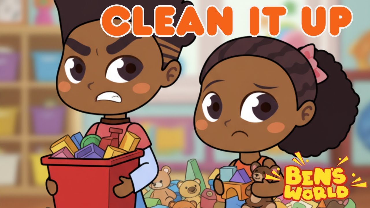 Let&rsquo;s Stay Clean with Ben! 🚿🧽 | Cleaning Room, Bath Time & Hand Washing Songs for Kids