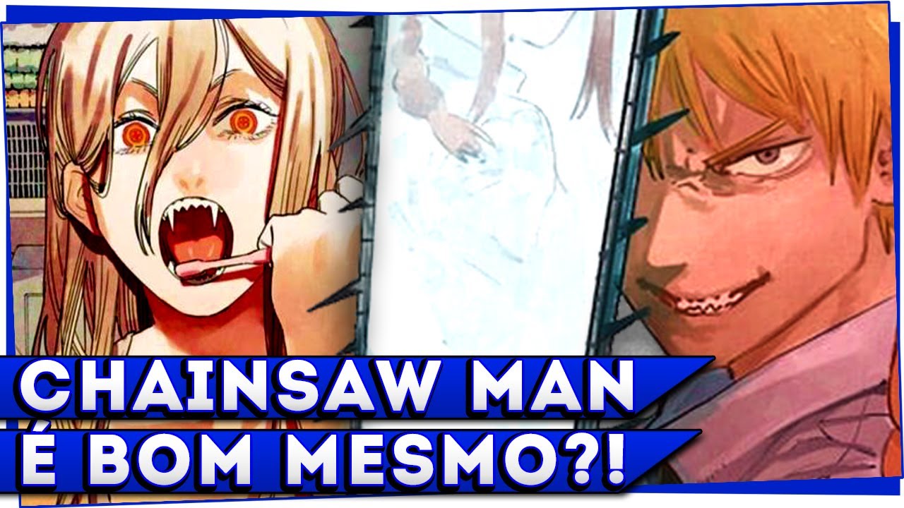 O MANGÁ DO HOMEM MOTOSSERA É BOM MESMO?!