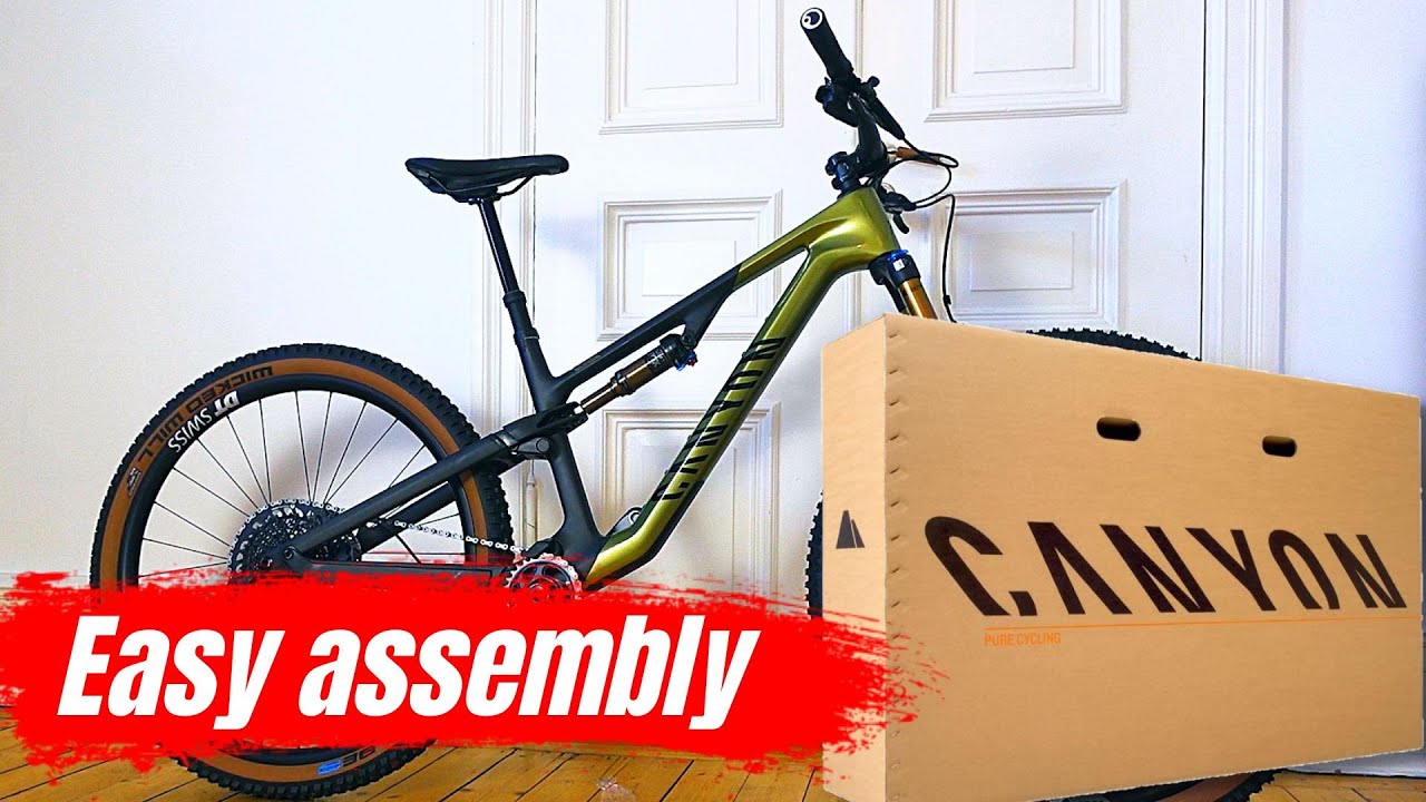 How to assemble a MTB from a box | Canyon Neuron CF 9 SL