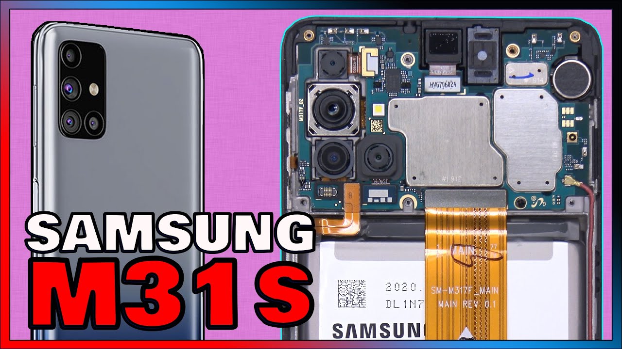Samsung Galaxy M31s Disassembly Teardown Repair Video Review