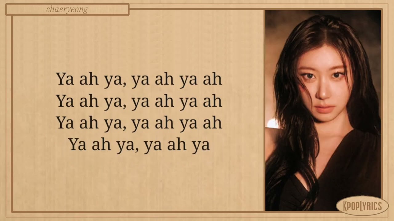 ITZY TUNNEL VISION Easy Lyrics