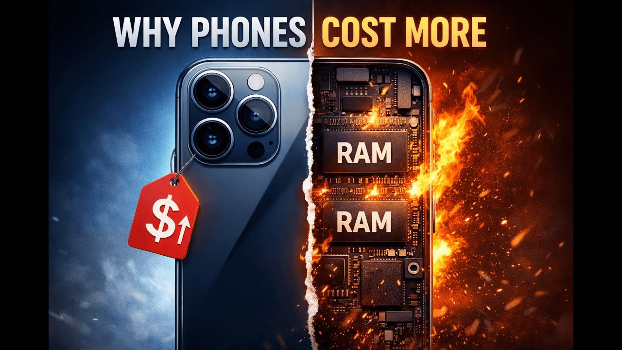 Why Smartphones Are Getting More Expensive — The RAM Crisis Explained