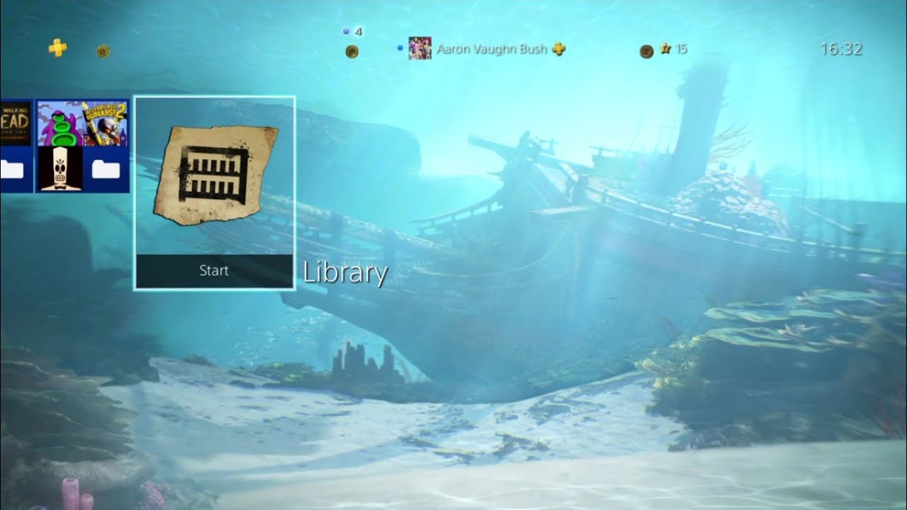 Uncharted 4 Shipwreck Paid PS4 Theme