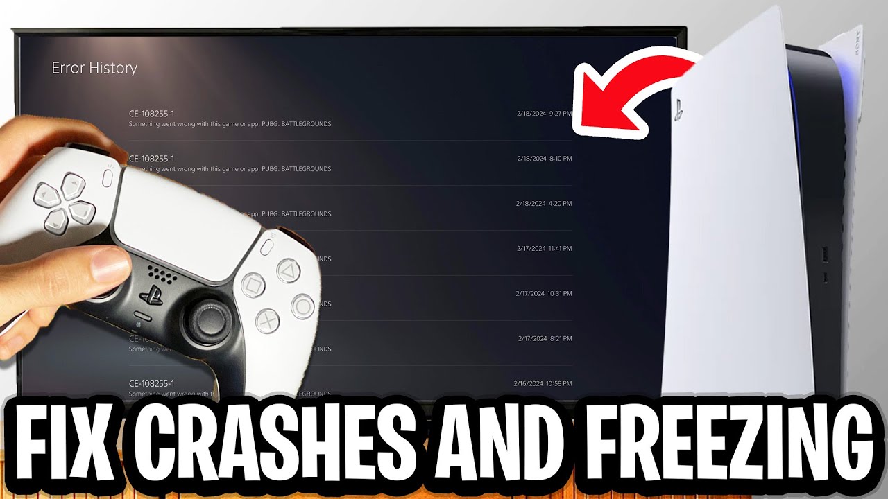 How To Fix PS5 Games Crashing or Freezing on PS5 - Full Guide