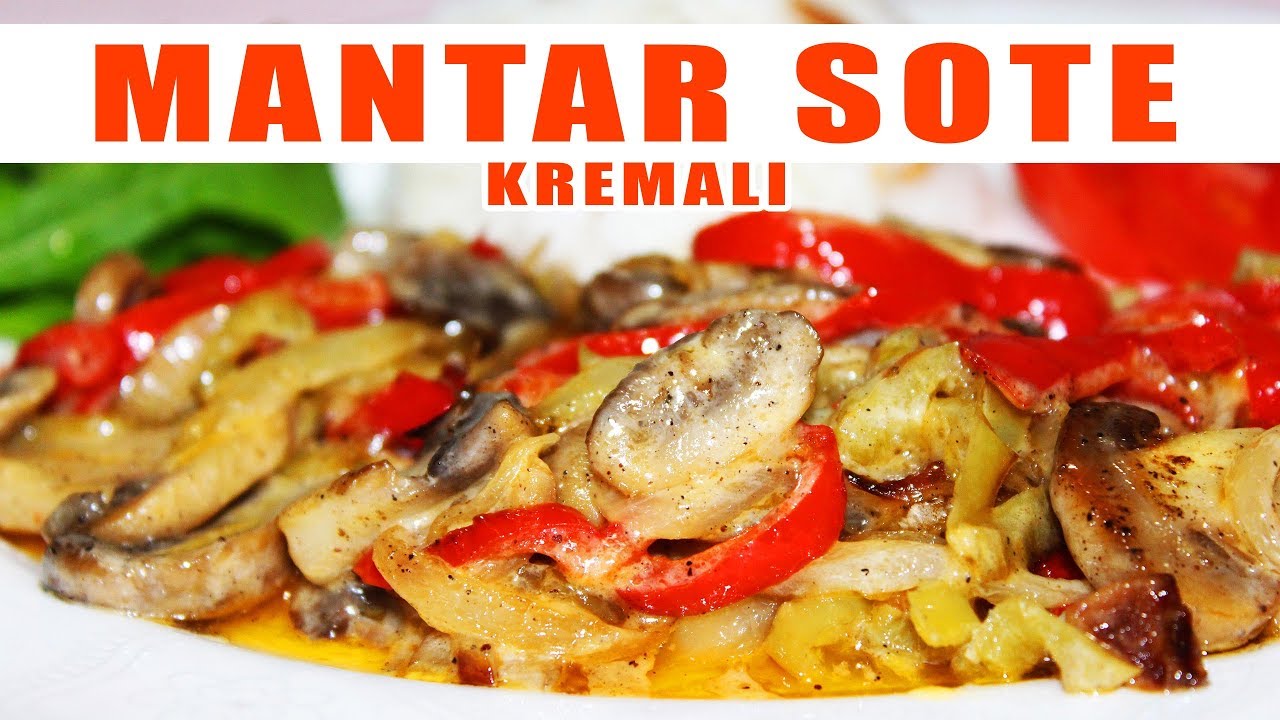 KREMALI MANTAR SOTE TARİFİ - SÜPER HIZLI KURTARICI BİR YEMEK (ÇOK KOLAY MANTAR TARİFİ)