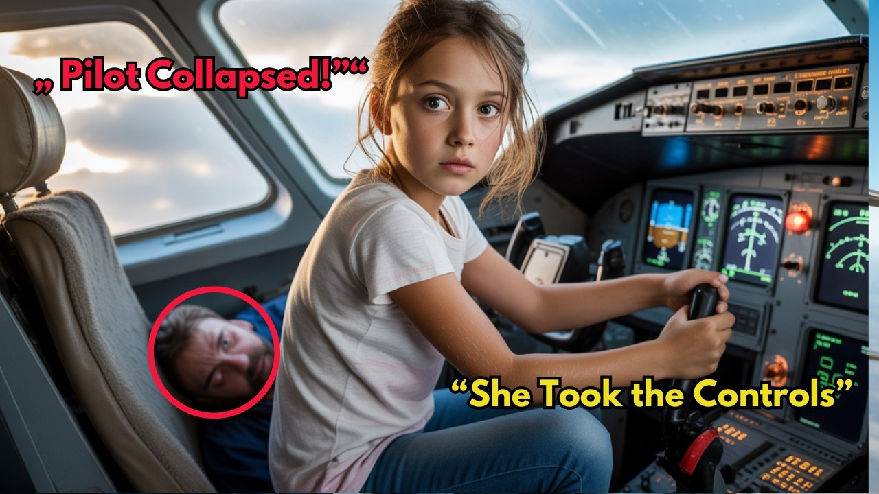 “She Was Just a Kid in Seat 12F — Until a Voice Shouted: ‘Is There Any Pilot On Board?’”