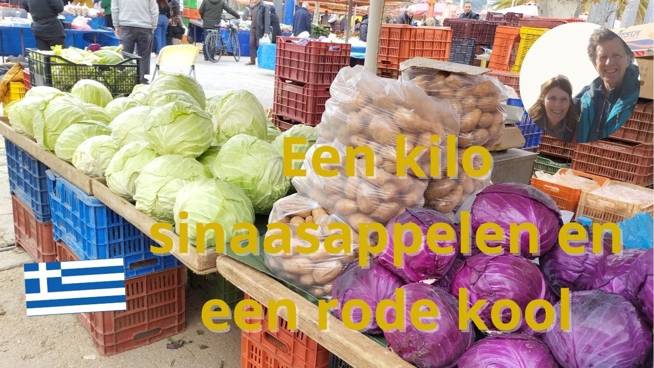 Overwinteren in Griekenland; Een kilo sinaasappelen en een rode kool -vlog #18