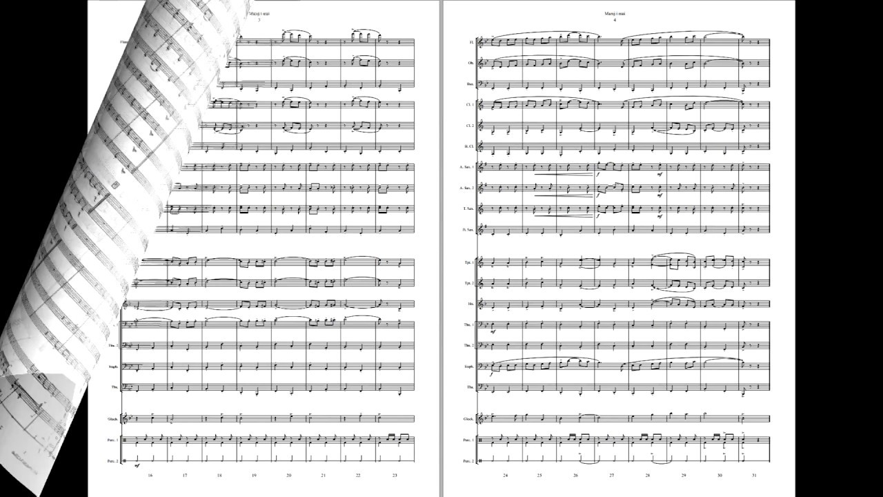 Marsj i mai - Hans Offerdal. Available for Brass and Concert Band, Grade 2.