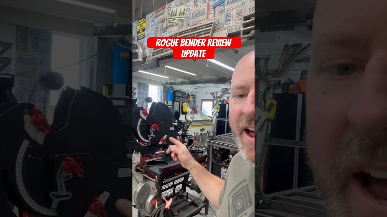 Rogue Tubing Bender Review Update #fabrication #rollcage #racecarbuild #rockbouncer