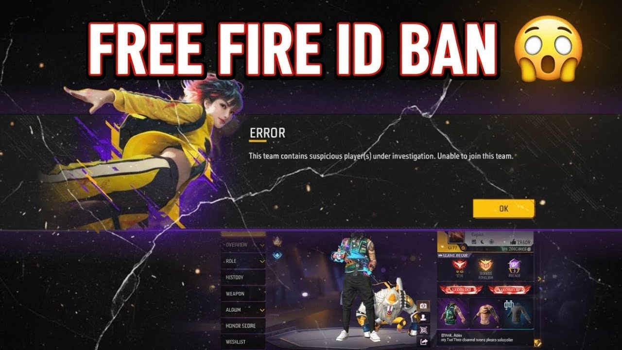 Free Fire ID Ban 😱 || Save Your Free Fire Id 🔥