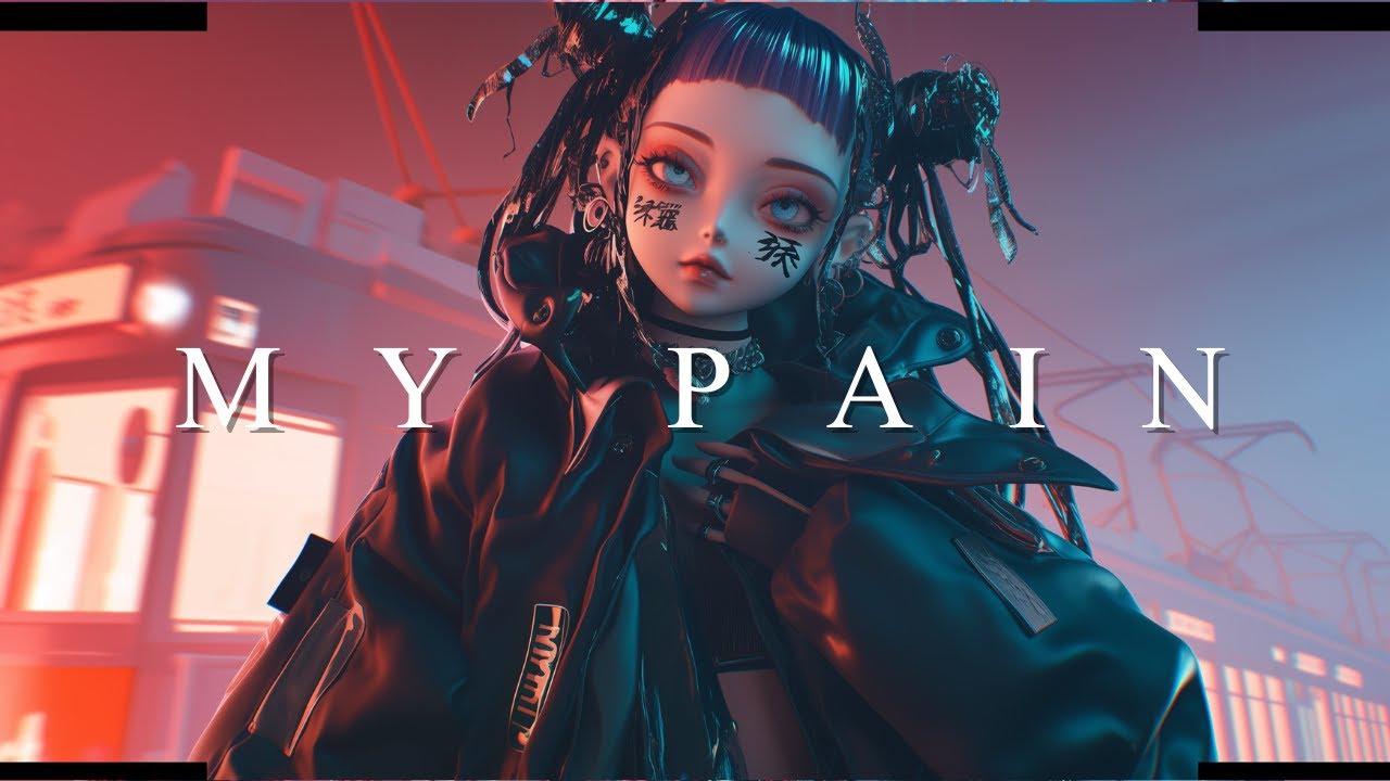 1hour Metal trap / Hard trap / Cyberpunk Music | Industrial Mix &rsquo;MY PAIN'