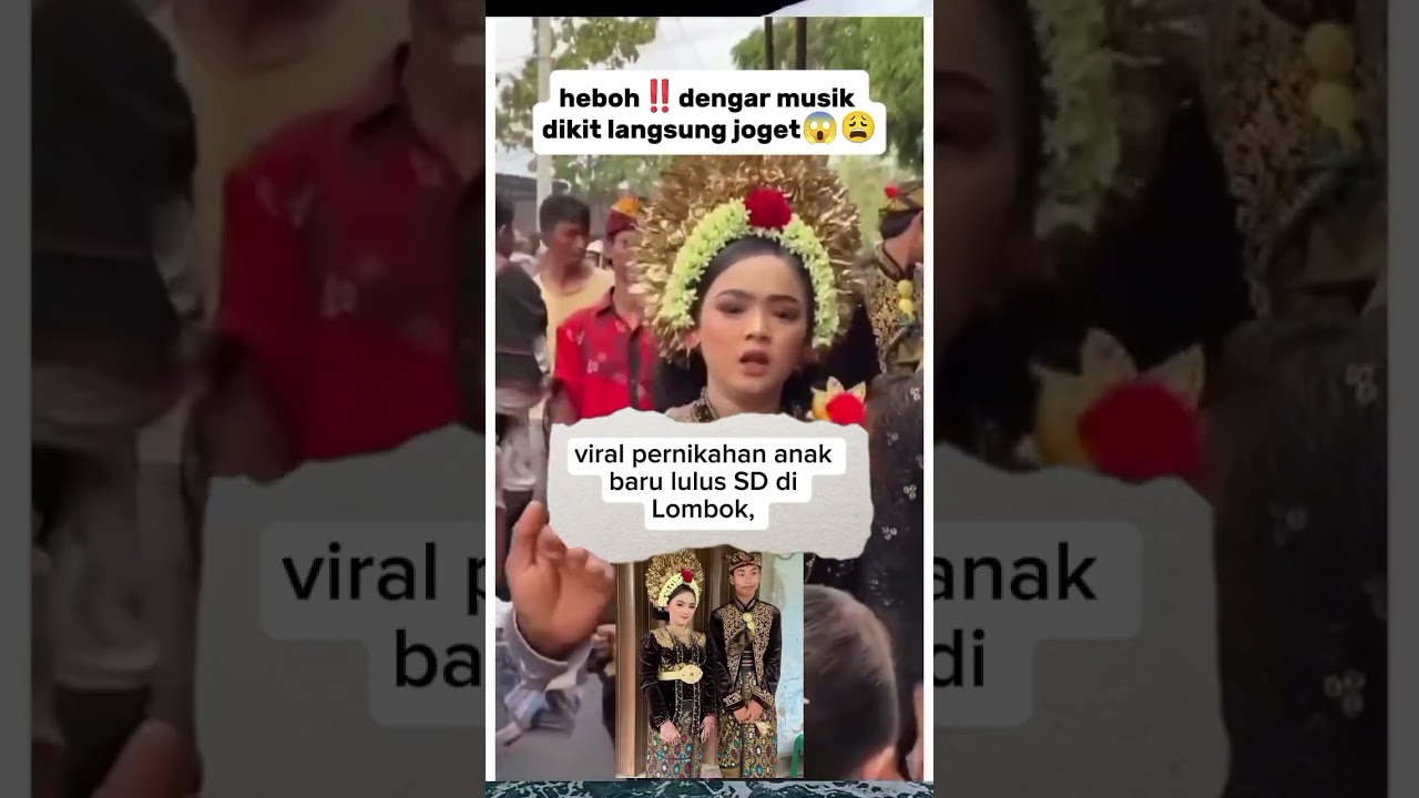 Hebohh‼️ Pengantin viral di Lombok 😱#lombok #viralvideo #shorts