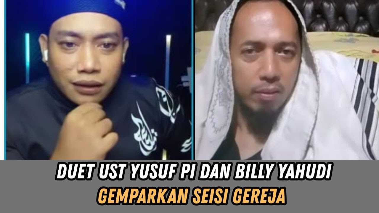 DUET UST YUSUF PI DAN BILLY YAHUDI GEMPARKAN SEISI GEREJA