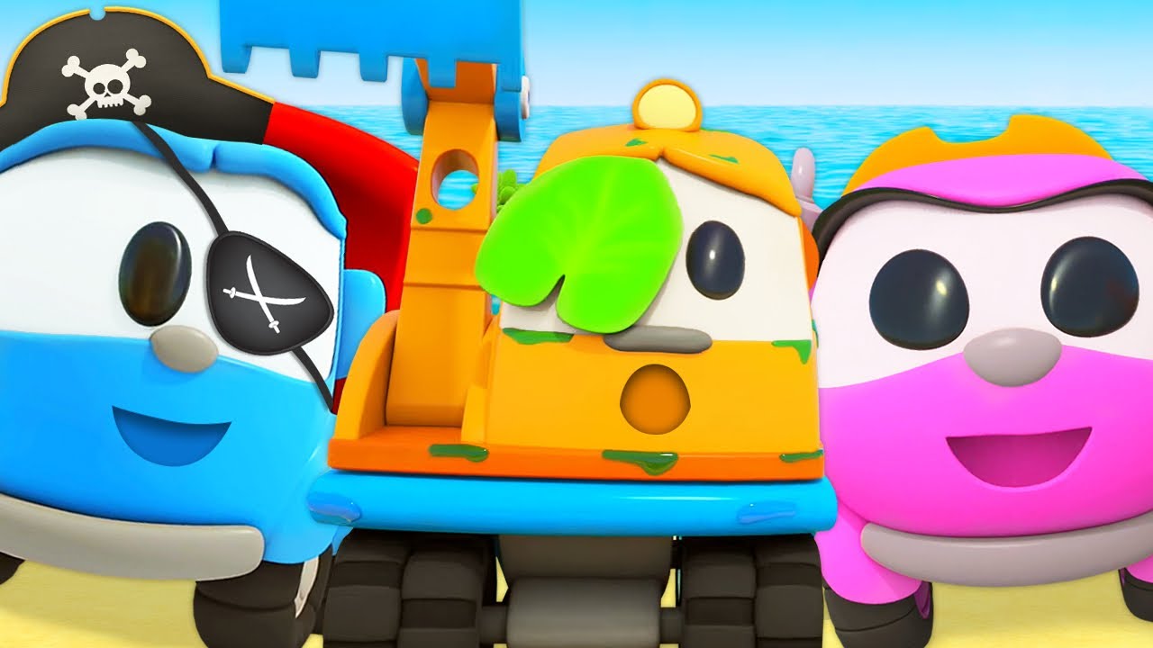 Marinheiro Léo, o caminhão! Desenho animado infantil. Desenhos animados em português