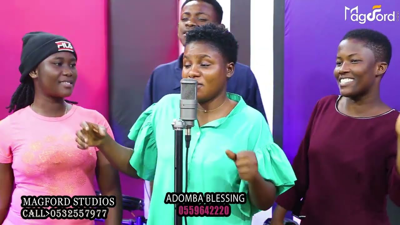 Hrrr I never Knew Guys are so talented like this(K.Amoani, Ohemaa franca, Gifted Sarah and Blessing.