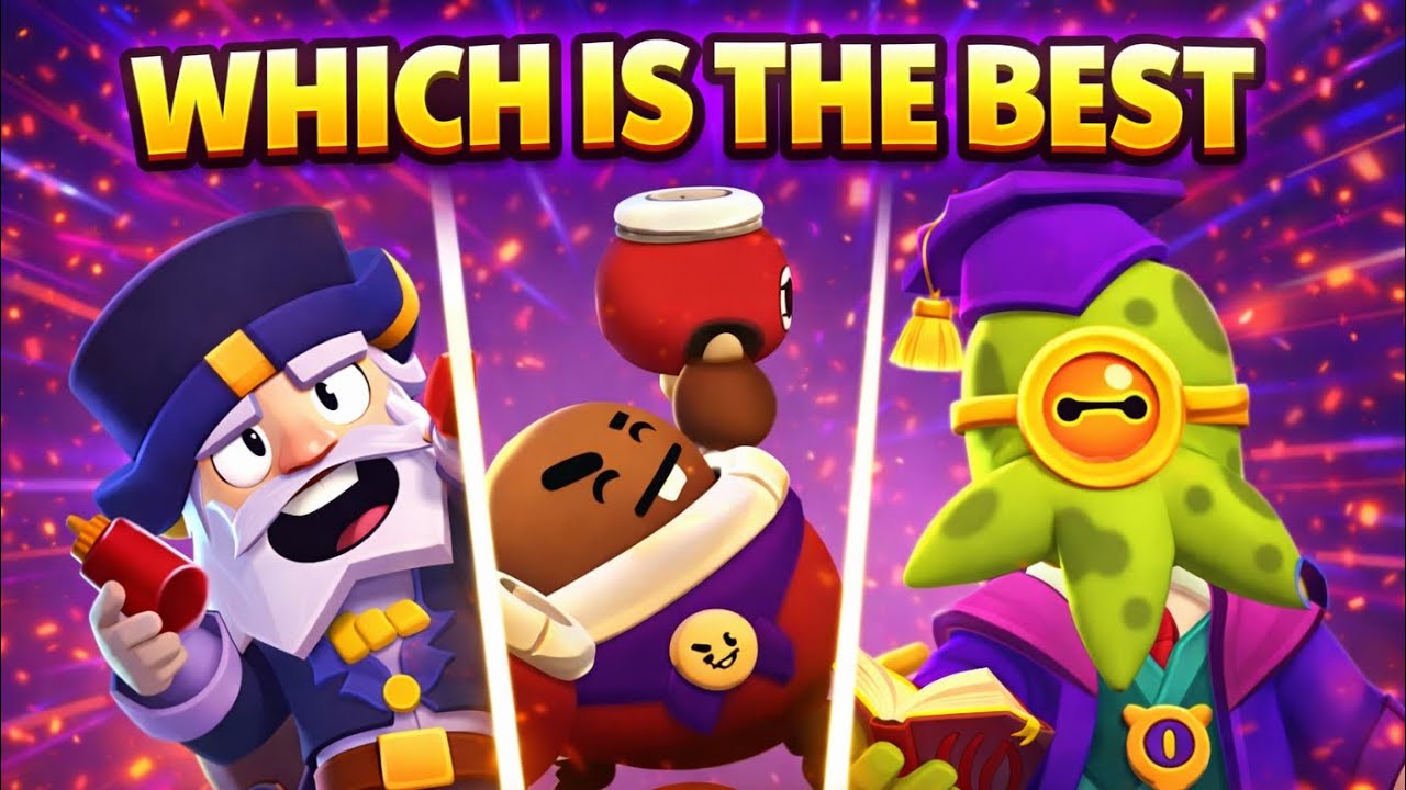 Я побеждал с КАЖДЫМ метателем в Brawl Stars!!! (А какой из них лучший?)