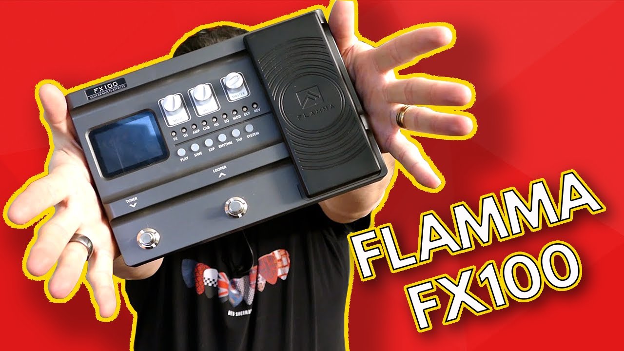 Flamma FX100 - My Least Expensive Multi-Effects Unit To date!