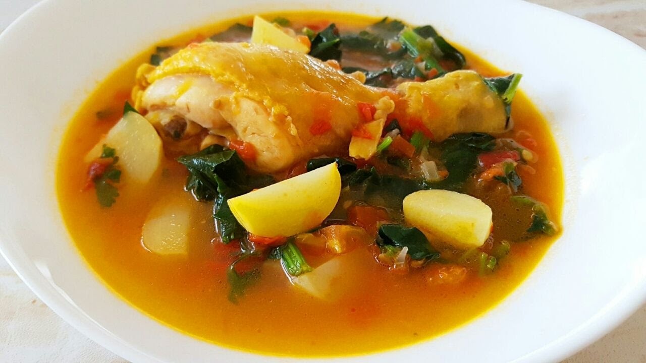 💛POLLO GUISADO CON ESPINACAS ,BAJO EN GRASA PARA LA DIETA 😋👍