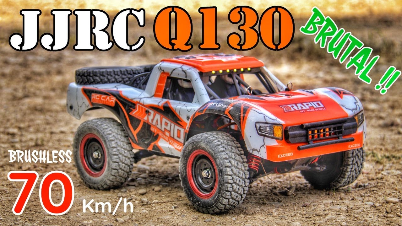 BRUTAL Coche RC Motor Brushless por 120€JJRC Q130 REVIEW | JJRC Q130 | 70 KM/H ✓