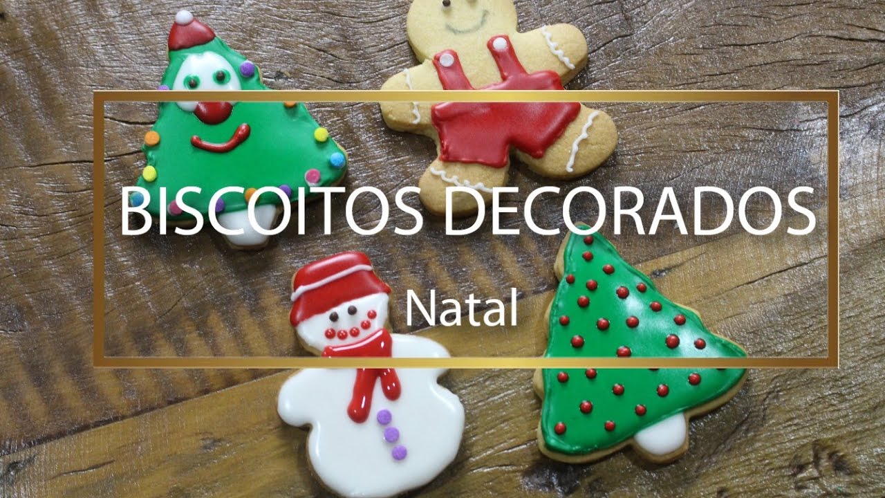 BISCOITOS AMANTEIGADOS DECORADOS | Especial de Natal | Bem Vindos à Cozinha | Receita 63