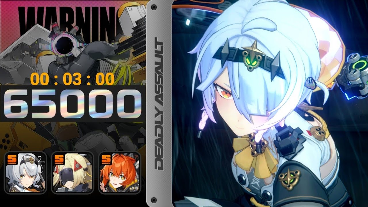 【ゼンゼロ】危局強襲戦 未確認複合侵蝕体 65000pt 2凸0号アンビー / 【ZZZ】 Deadly Assault UCC 65k Sanby M2R1
