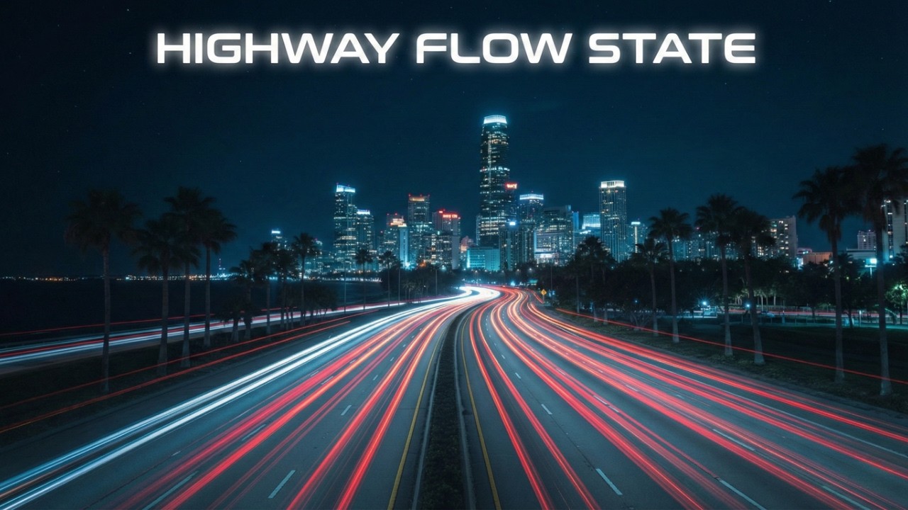 Feel-Good Driving Music 🚗 | Escape the Highway (Night Drive)