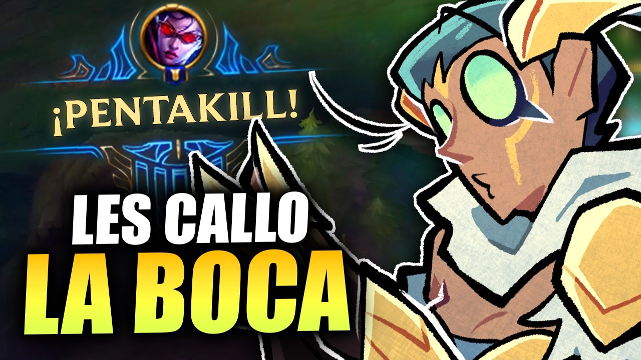 ME FLAMEAN Y LES CALLO LA BOCA CON UNA PENTA | League of Legends